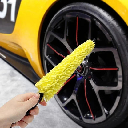Car Wheel Rim Cleaning Tool - Effortless Tire Brush for Deep Cleaning Wheels & Rims