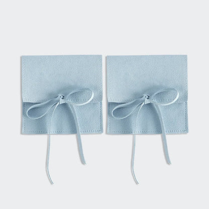 10PCS Velvet Jewelry Gift Pouches - Elegant Wedding Favor Bags & Microfiber Cosmetic Storage Bags