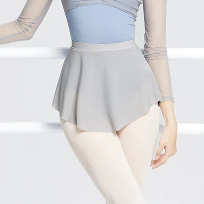 Women's Ballet Dance Skirt - Side Split Soft Mesh Elastic Tutu Wrap Skirt
