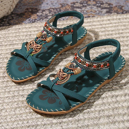 Women’s Summer Casual Sandals - Comfortable Walking Beach Shoes Outdoor Party Footwear for Ladies
