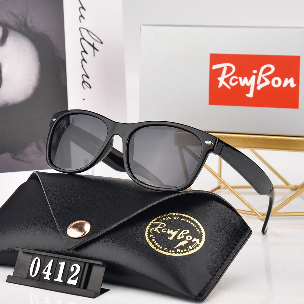 Luxury 2140 Polarized Sunglasses – Men & Women Vintage Square UV400 Shades for Driving & Fishing