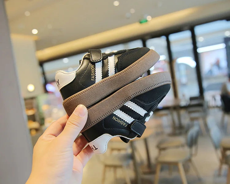2024 Spring Kids Casual Shoes — Boys’ Forrest Gump Style & Girls’ Fashion Board Shoes, Soft Lightweight Sneakers