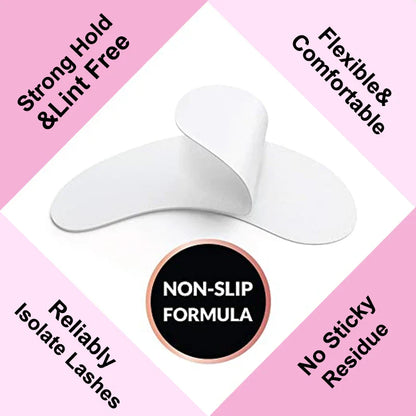 25/50/100 Pairs Hydrogel Eye Patches | Lint-Free Under Eyelash Pads for False Eyelash Application | LAUKISS Paper Stickers