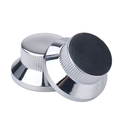 Metal Guitar Bass Top Hat Knobs - Speed Control Knobs for LP & SG Electric Guitars