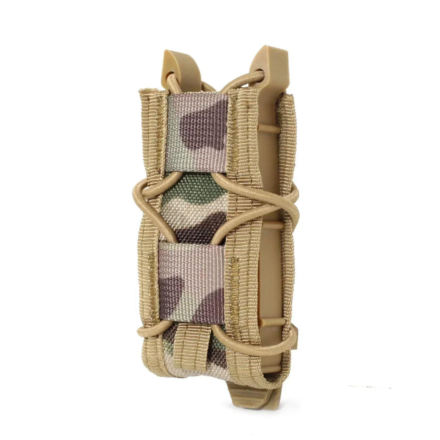 Tactical Molle Magazine Pouch - 9MM Pistol Mag & Flashlight Holder