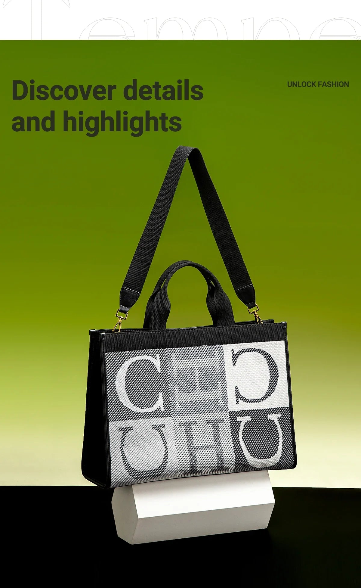 CHCH Women's Shopping Bag 2025 – New Eco-Friendly Flyknit Simple Mommy Bag