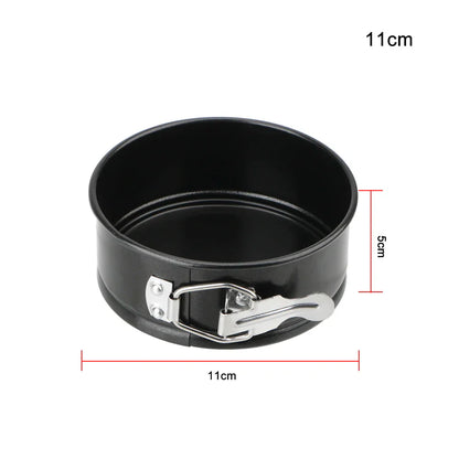 Removable Bottom Round Cake Pan – Carbon Steel Non-Stick Bakeware for Baking Cakes
