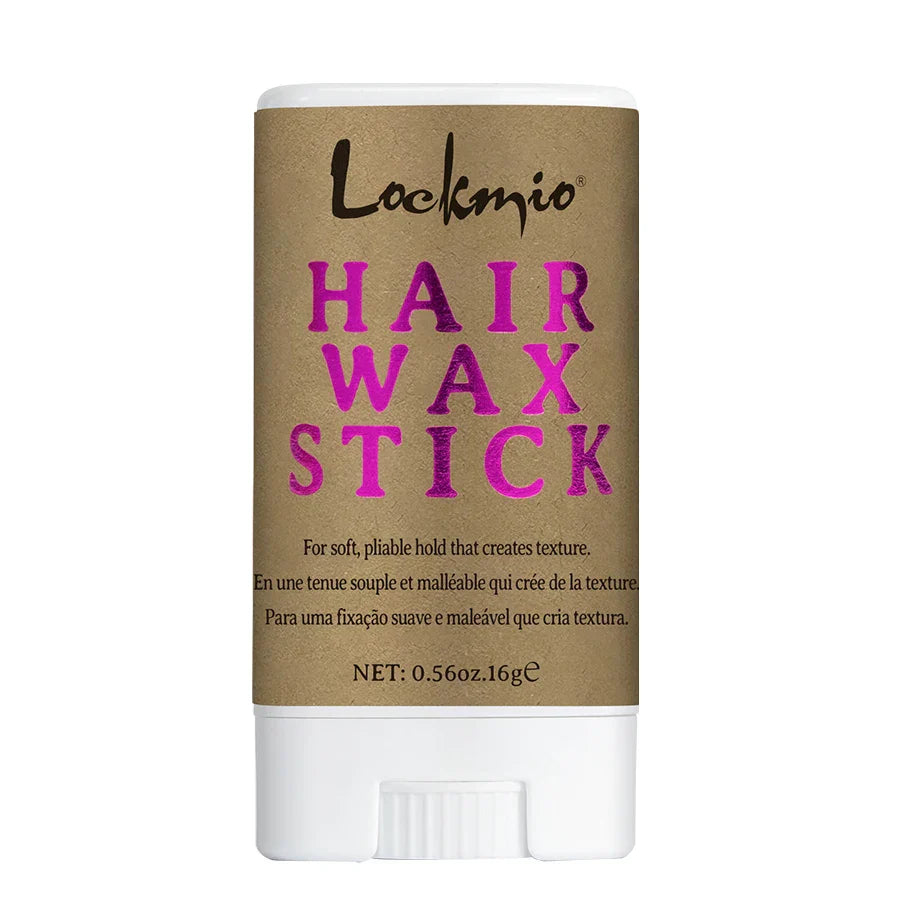 LOCKMIO Women’s Hair Wax Stick – Anti-Frizz Flyaway Control Styling Pomade for Wigs & Broken Hair, Long-Lasting Smoothing