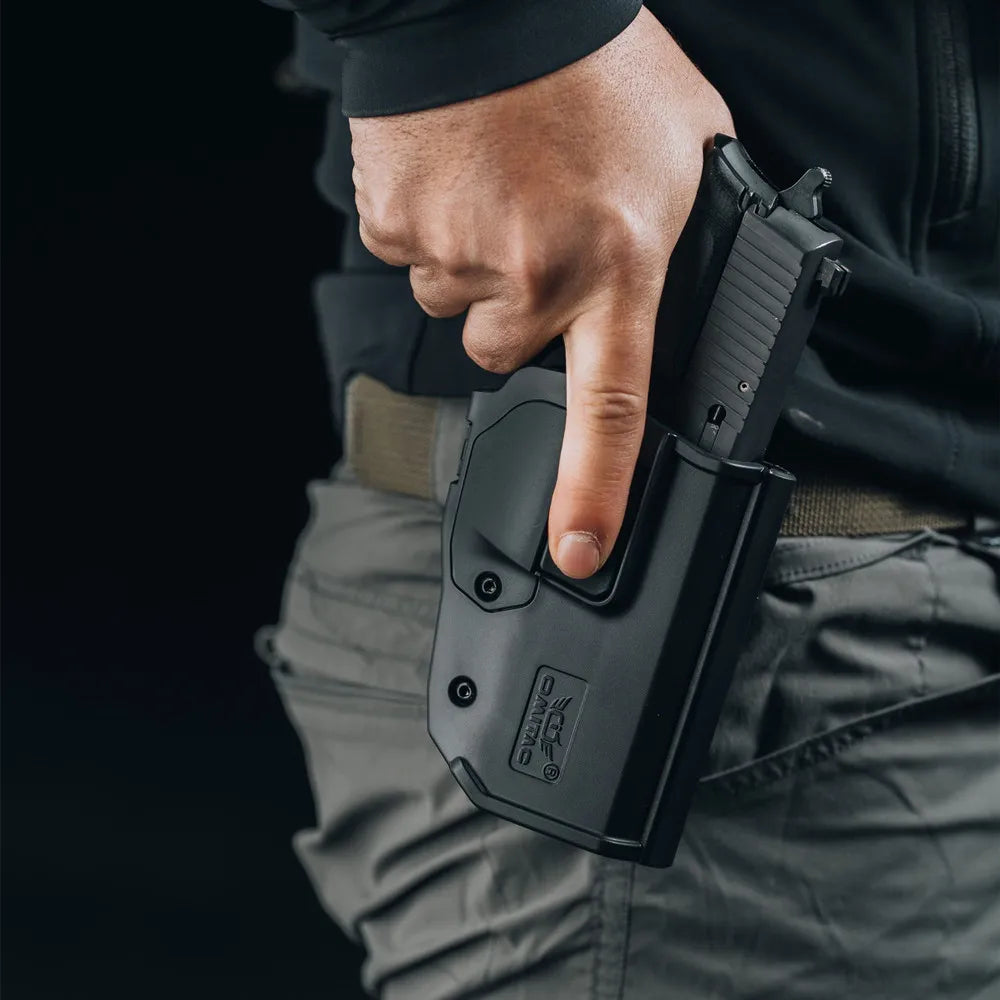 360° Rotating Tactical Holster - Universal Pistol Holder for Sig P320 SP2022 P226 Beretta PX4 Glock 17 19 23