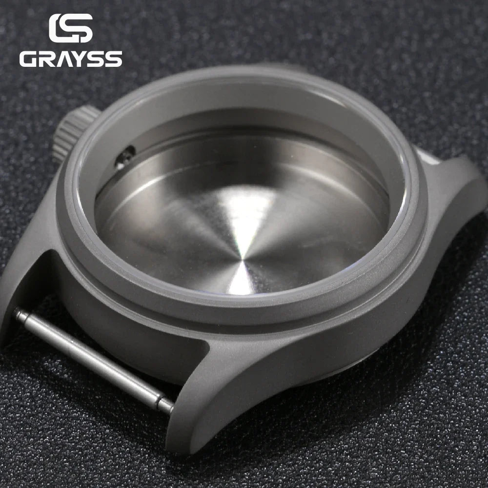 T2 Titanium & Steel Diving Watch Case - 20BAR Waterproof NH34 NH35 NH38 NH70 Watch Parts