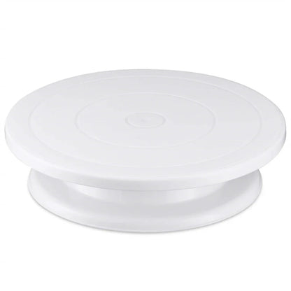 Cake Decorating Kit – 1/6pcs Turntable Set with 2 Frosting Spatulas, 3 Icing Smoothers & Scrapers for Baking & Parties