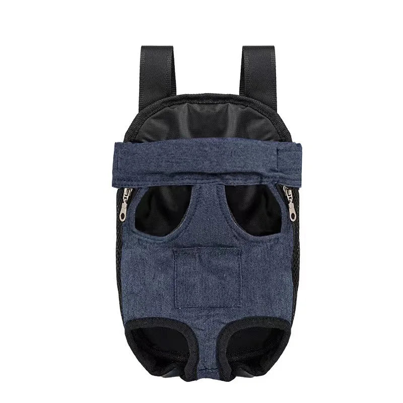 Pet Dog & Cat Carrier Backpack – Camouflage Mesh Outdoor Travel Bag with Breathable Shoulder Straps for Small Pets