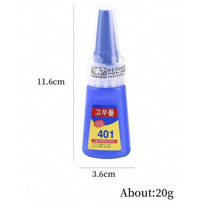 Super Strong Nail Glue Gel - Quick Dry Adhesive for False Nails, Soft Nail Tips and Nail Art Beginners