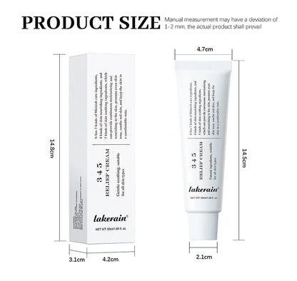 345 Relief Cream – Moisturizing & Soothing Care for Blemish-Free, Nourished Skin