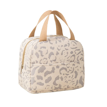 Ink Pattern Insulated Lunch Bag – Bento Box Picnic & Travel Cooler Tote