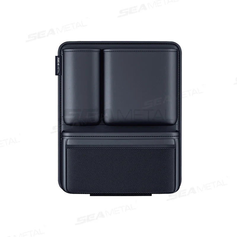 BLALION Car Trunk Leatherette Storage Bag – Detachable High-Capacity Seat Back Pocket Organizer for Jeeps, SUVs & Vans
