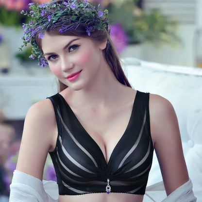 Women's Curve Enhancing Lingerie - Slim Fit Large Cup Supportive Bust Design