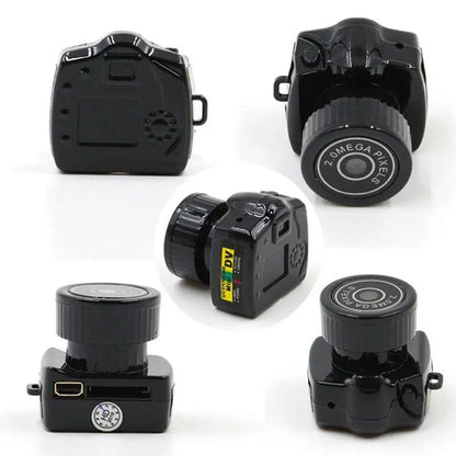 Y2000 Mini Camera — Portable Ultra-Small Audio & Video Recorder, Sport DV DVR Security & Surveillance Camcorder