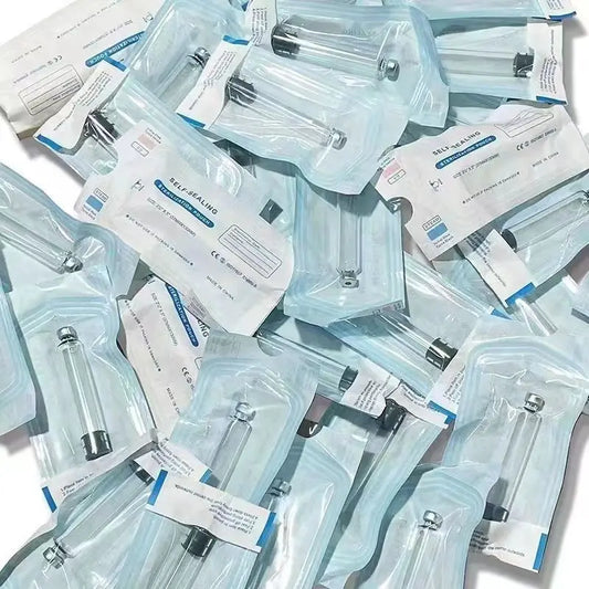 100pcs 3ml Empty Insulin Cartridges – Cassette Bottles for Lilly Injection Pen, Individually Packaged for Medical & Aesthetic Use