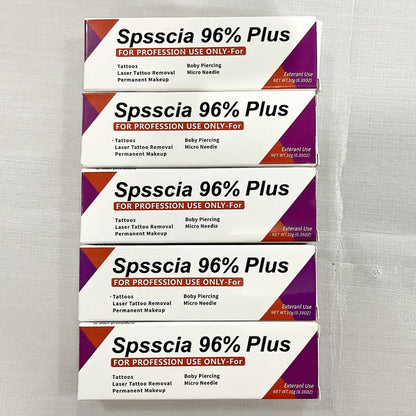 SPSSCIA Original 96% Tattoo Cream – 10g Pre-Treatment for Permanent Makeup, Microblading, Eyebrows & Lips