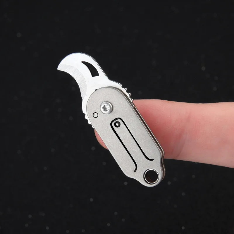 Alloy Coin Pocket Knife - Portable Keychain Cutter Tool for Opening Packages & Boxes (2026)