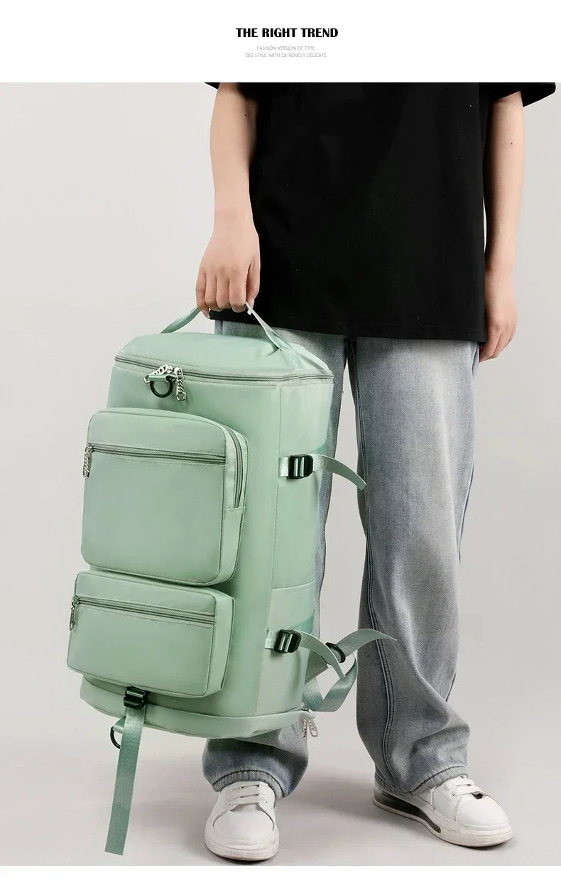 Outdoor Travel Backpack — Single Shoulder Crossbody Bag for Swimming & Fitness
