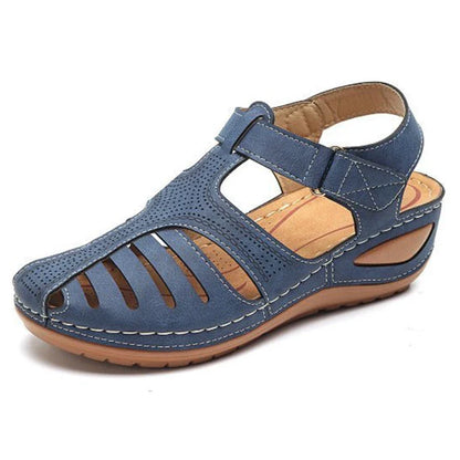 Women's Bohemian Wedge Sandals - Elegant Summer Gladiator Shoes with Heels
