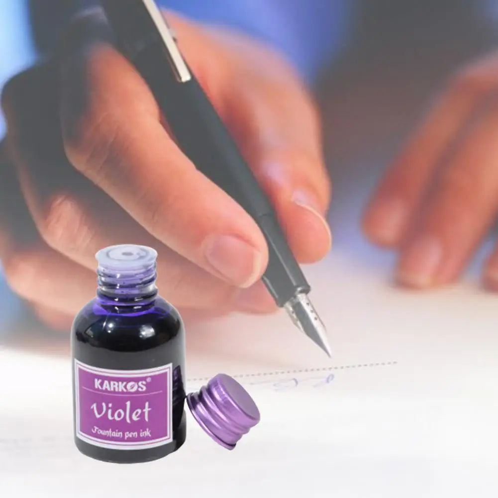 20/30ml Fountain Pen Ink – High-Quality Pure Color Ink for Calligraphy, Writing, and School Stationery