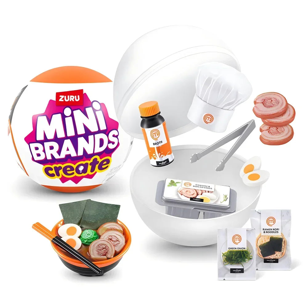 ZURU 5 Surprise Mini Brands Toy - Mystery Blind Box Miniature Collectible Surprise Gift for Kids