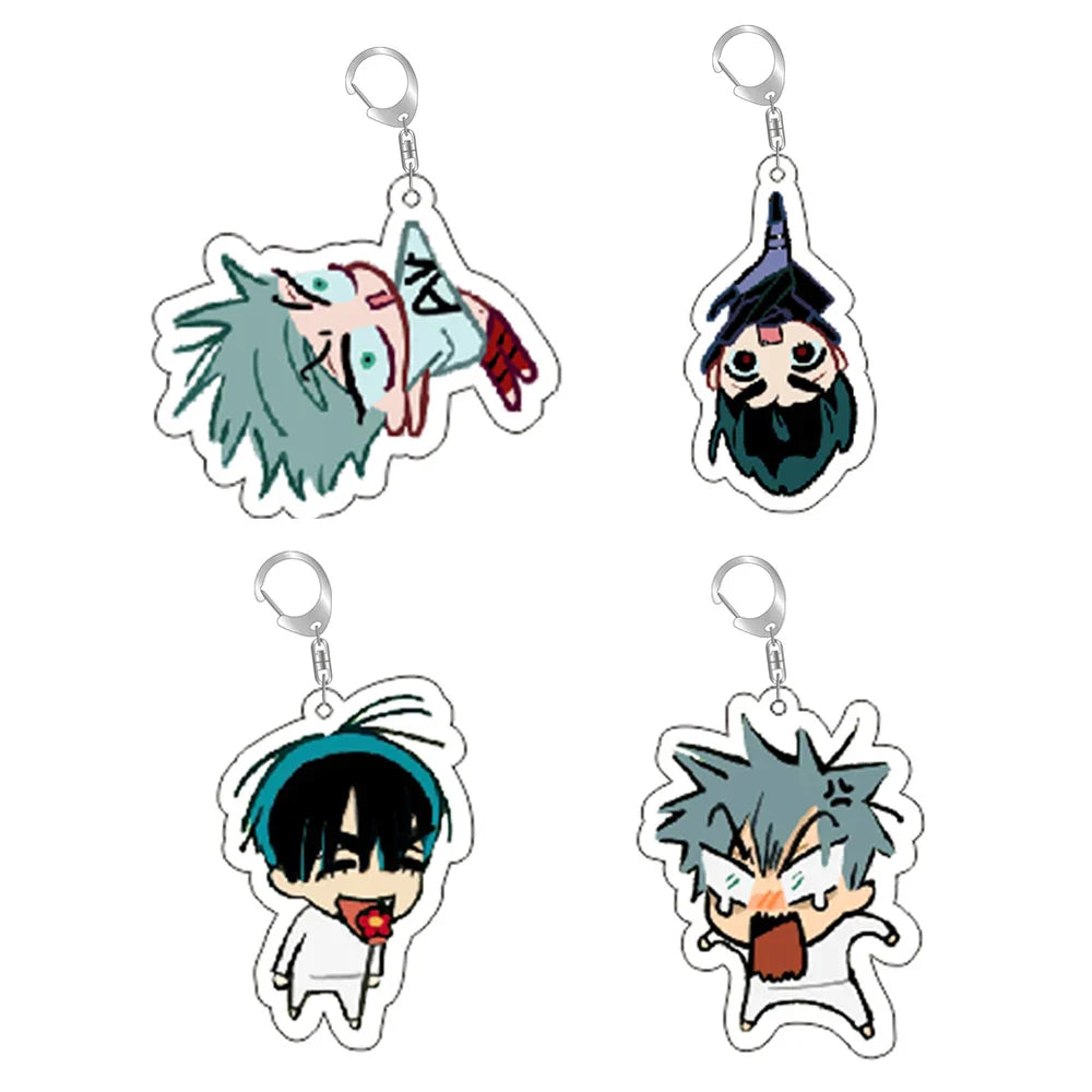 Popular Anime Alien Stage Chibi Keychains – Luka, Ivan, Till, Mizi, Hyuna & Sua Fan Gift Bag Accessories