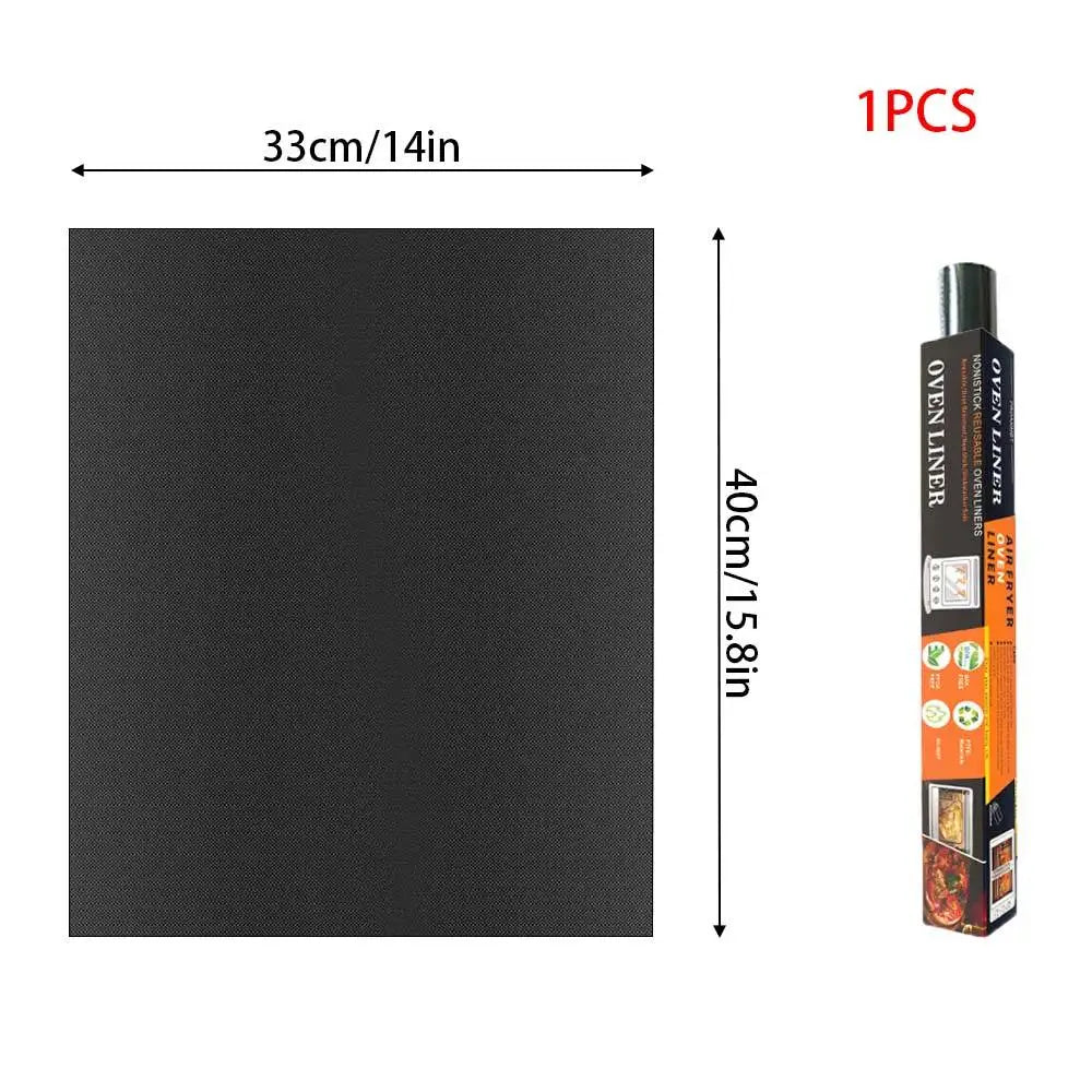 Multifunctional Grill Mat - Reusable High-Temperature Resistant Baking & Microwave Oven Liner for Easy Cooking