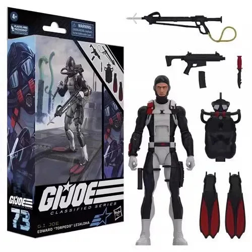 Hasbro G.I. Joe Classified Series Snake Eyes Action Figure 20cm - Anime Style Collectible Toy Gift