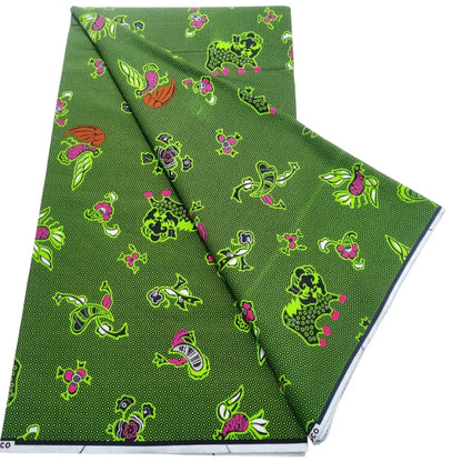 100% Cotton Real Wax Ankara Fabric - 2026 African Print Wedding Dress Sewing Fabric