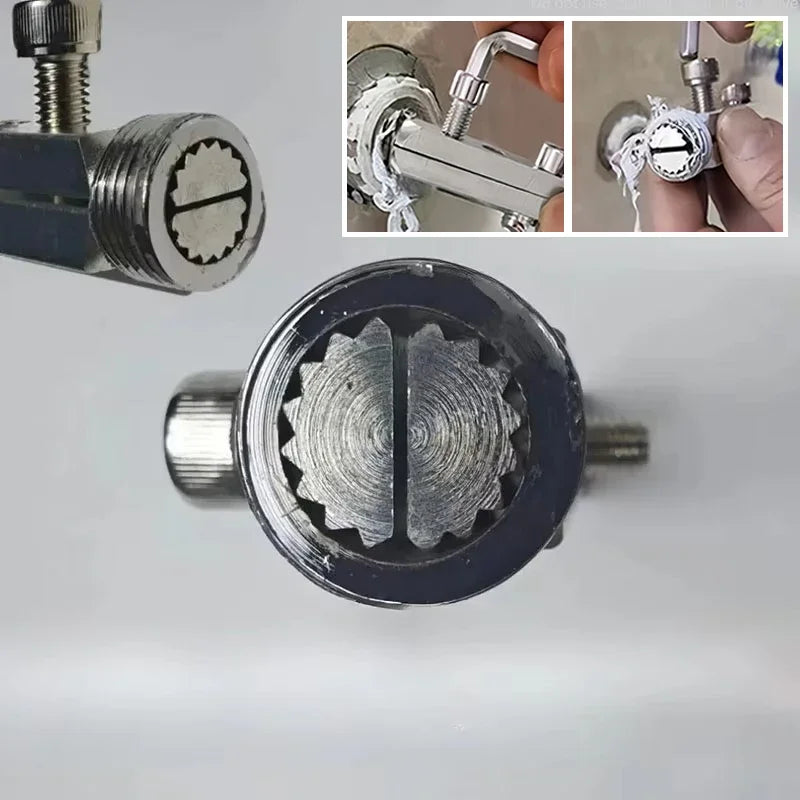Broken Wire Extractor Tool - Tap Screw Remover for Faucet, Valve & Plumbing Bolt Repair