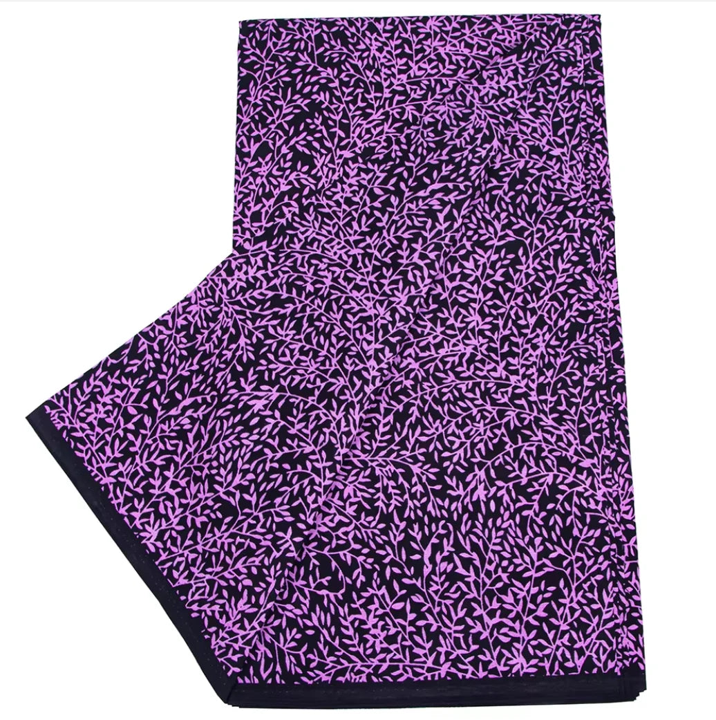 African Ankara Wax Print Fabric - 100% Cotton Real Wax African Patchwork Material for Dresses A-29