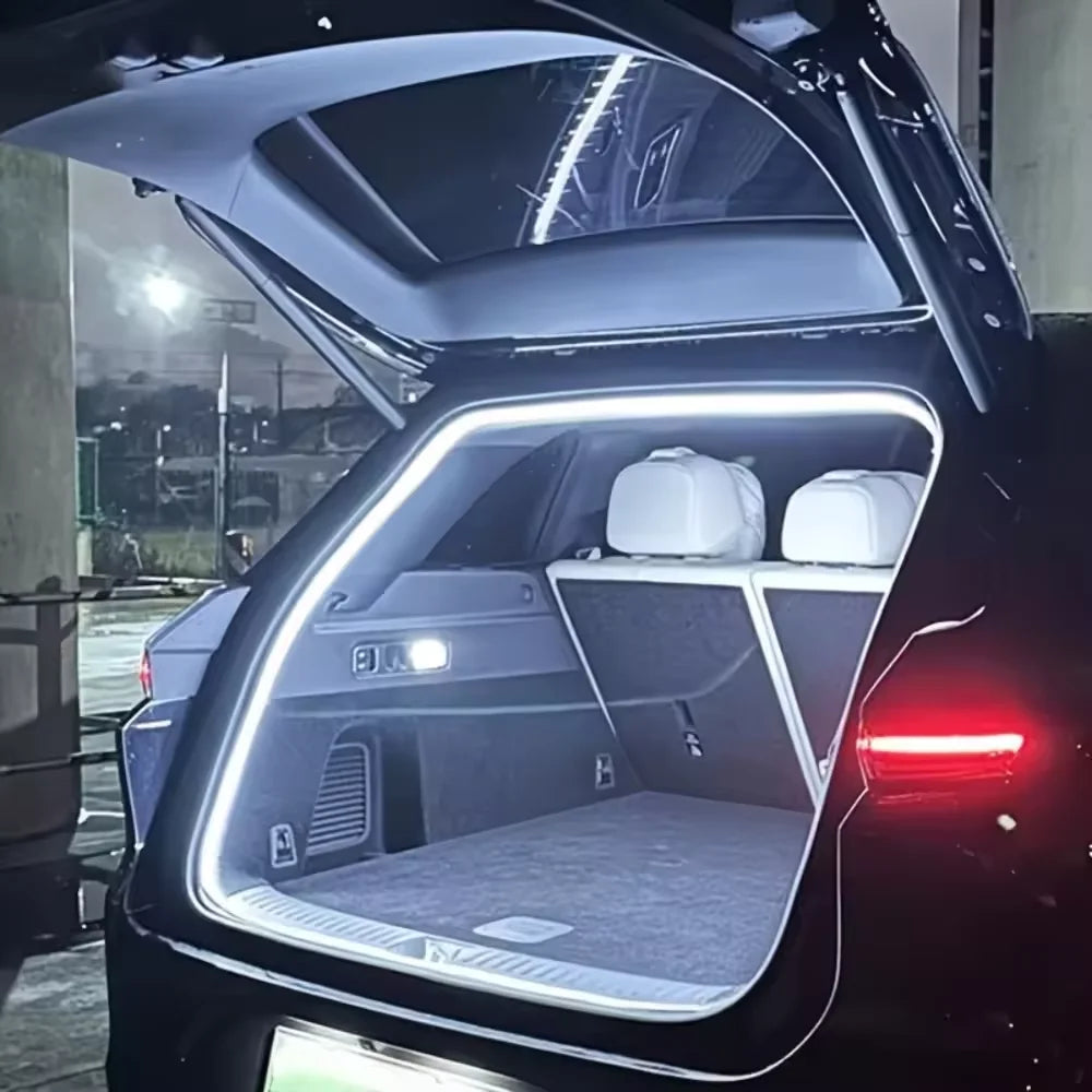 Car LED Trunk Ambient Light Strip — High Brightness, Wireless, Auto-Sensing Interior Tailgate Decoration