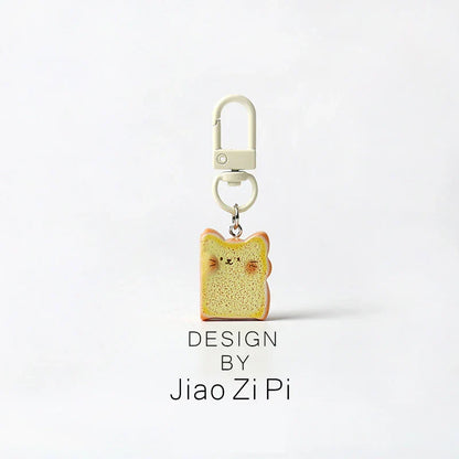 Chikawa Dessert Bread Keychain – Hachiware Usagi Rabbit Cute Foodie Backpack Pendant Accessory