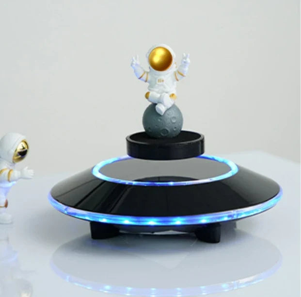 Magnetic Levitation Handheld Display – Creative Advertising Ornament Featuring Wukong Black Myth Doll & Glasses
