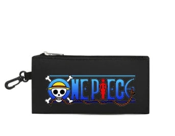 3PC One Piece Luffy School Backpack Set – Rechargeable Anime Bag for Boys & Girls, Student Cartoon Mochila