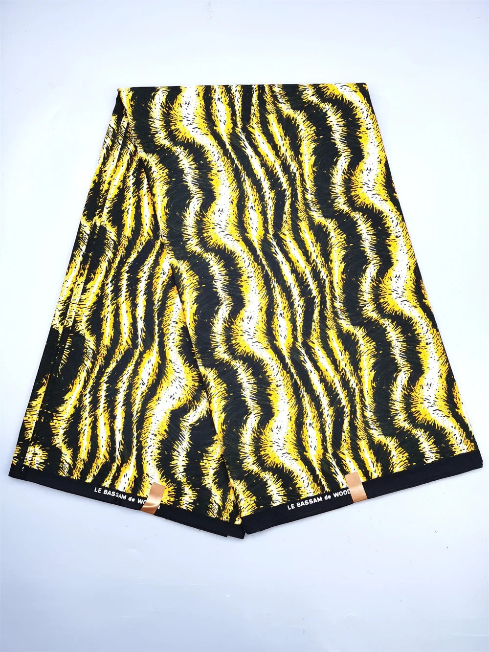 African Real Wax Ankara Fabric - 100% Cotton 6 Yards Nigerian Print Party Dress Sewing Material