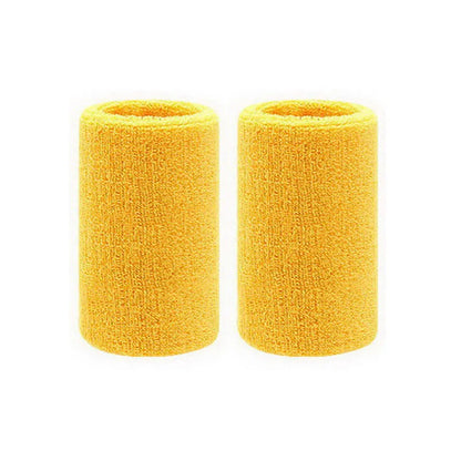 2PCS Sports Wristbands – Tennis & Fitness Sweat Bands for Basketball, Volleyball, Padel with Wrist Guard Cuffs