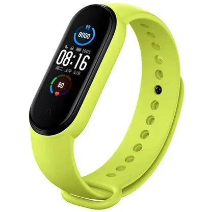 Silicone Watch Strap for Xiaomi Mi Band - Replacement Wristband Bracelet for Mi Band 3 4 5 6 7 Smartwatch Accessories