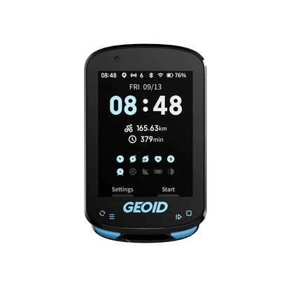 GEOID CC600 Bike Computer – Color Screen Smart GPS Speedometer with Wireless ANT+, WIFI, 11 Languages & Cycling Odometer