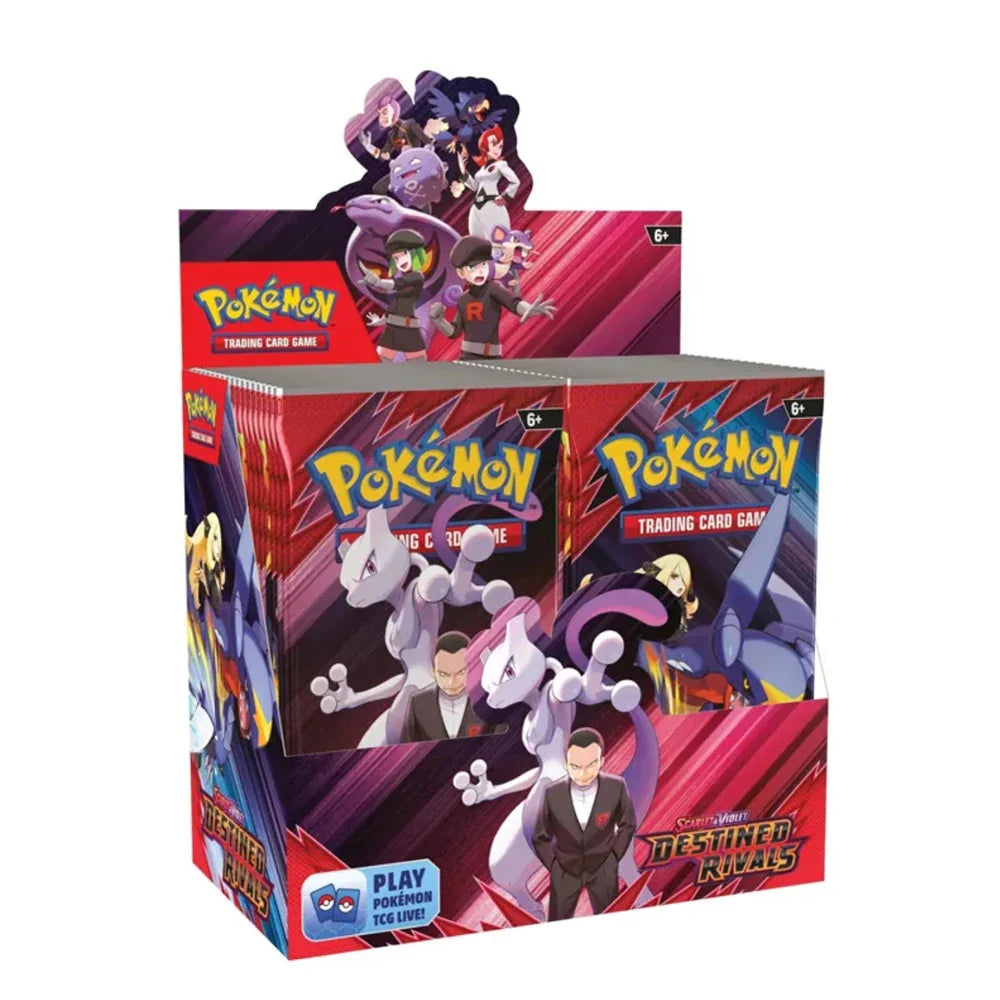 360Pcs Pokemon Cards – Destined Rivals Prismatic Evolutions Scarlet & Violet PALDEAN English Booster Pack