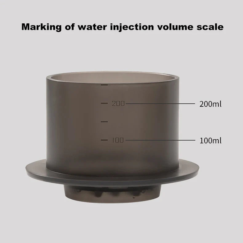 TIMEMORE SimpleDrip Water Dropper — 13-Hole Lid for Uniform, Stable Water Flow