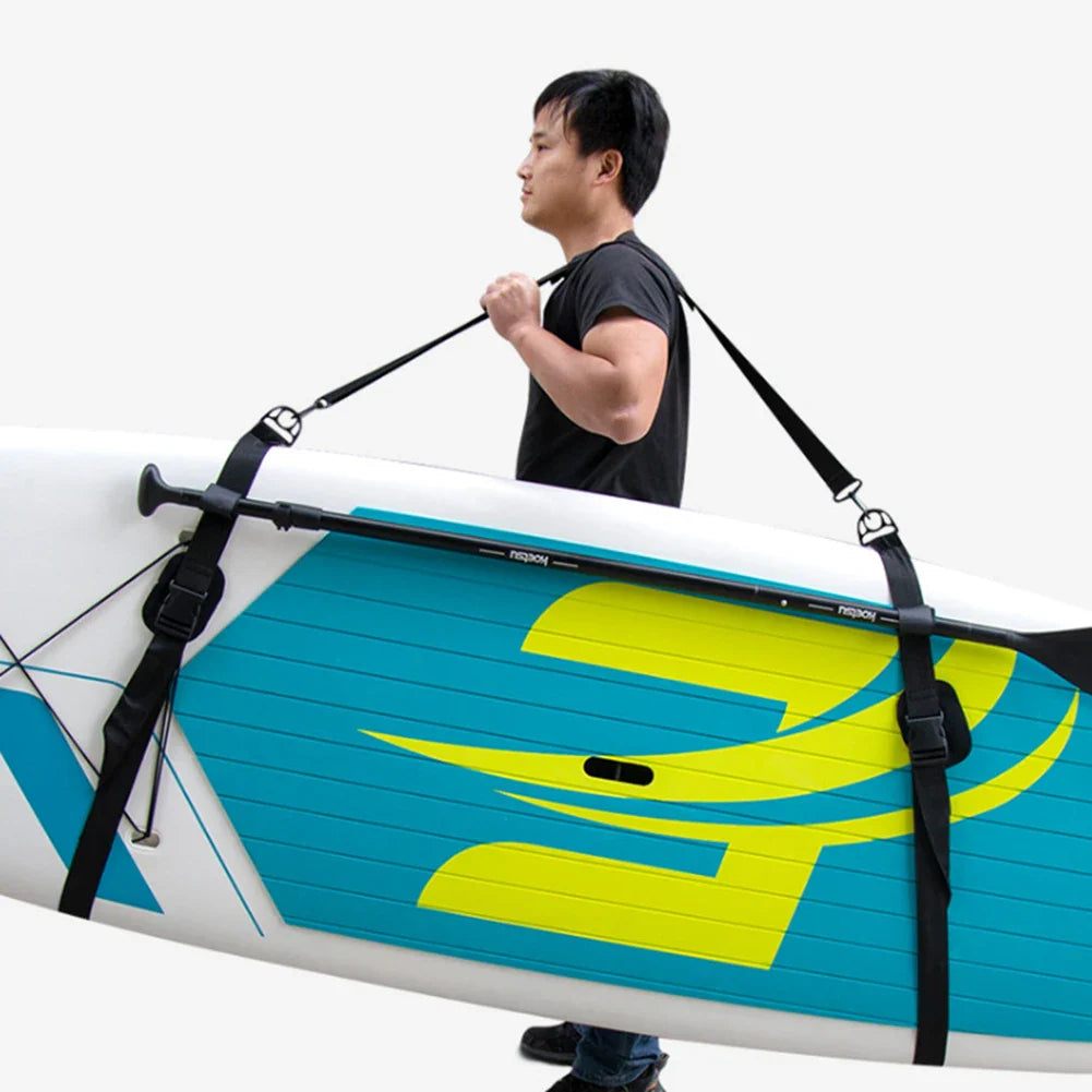 Adjustable Surfboard Shoulder Belt – Carry Sling for Stand Up Paddle Board, Surfboard Carrier Accessory