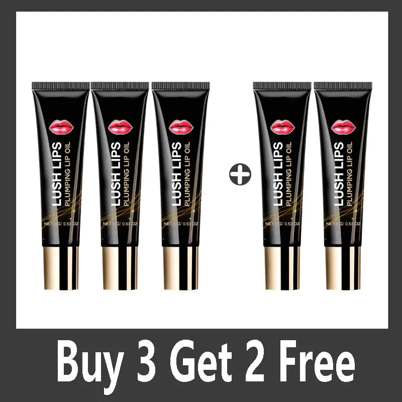 Long-Lasting Volumizing Lip Serum – Plumping Gloss Oil for Fuller Lips, Fine Line Smoothing & Deep Moisturizing Lip Care