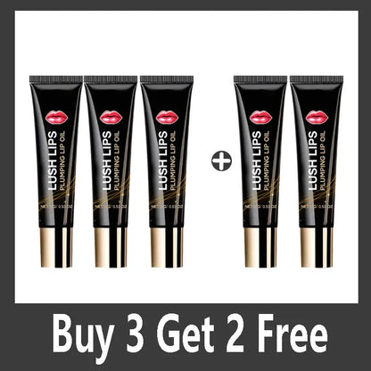 Long-Lasting Volumizing Lip Serum – Plumping Gloss Oil for Fuller Lips, Fine Line Smoothing & Deep Moisturizing Lip Care