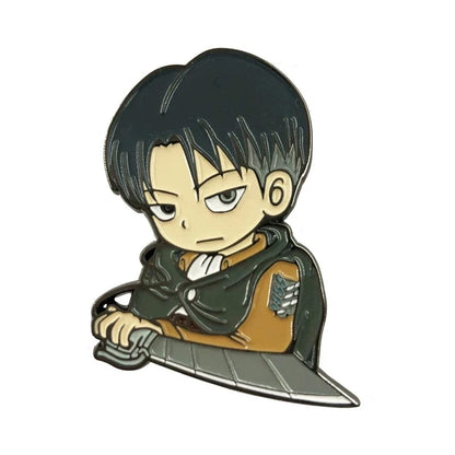 Attack on Titan Enamel Pin Badge - Anime Metal Lapel Pin for Bags, Backpacks & Fan Collectible Gift
