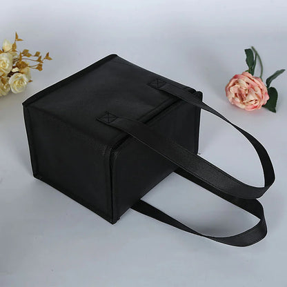Portable Insulated Lunch Cooler Bag – Folding Thermal Picnic Tote, Ice Pack Food & Drink Carrier, Beer Delivery Bag